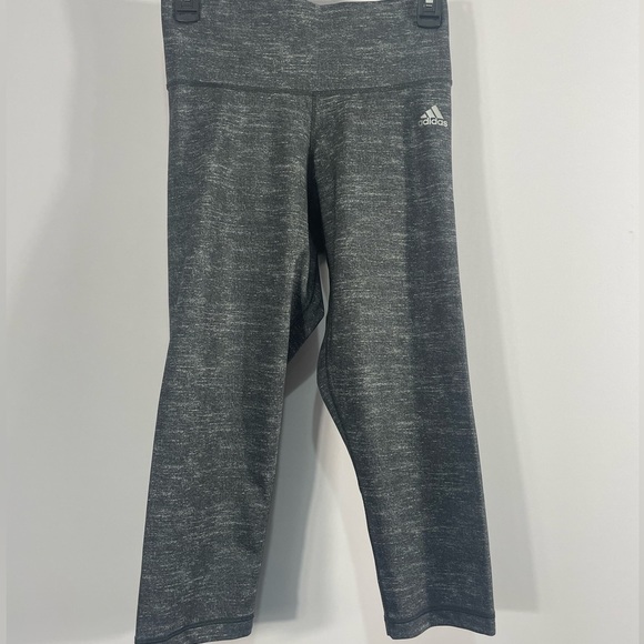 Adidas Climate Black,Grey Leggings, Small, wo pants, yoga, soft, sleek Womens - Picture 5 of 5